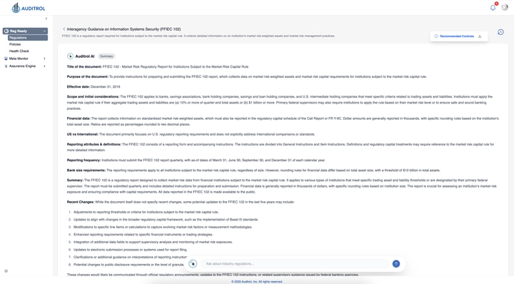Auditrol Product Brief